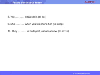 Slide ppt modul pembelajaran Future Continuous Tense | PPTX
