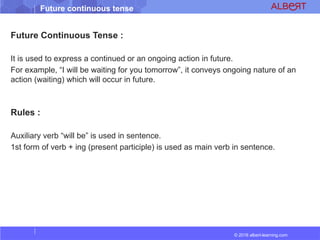 Slide ppt modul pembelajaran Future Continuous Tense | PPTX