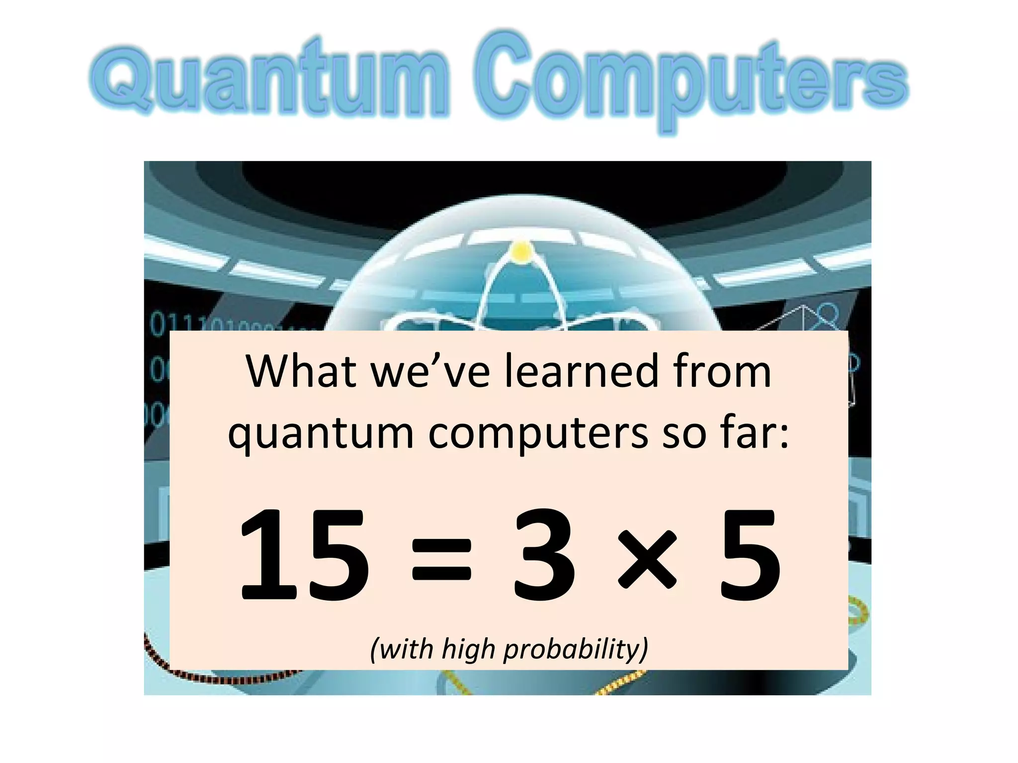The Future of Computer Science | PPT | Physics | Science
