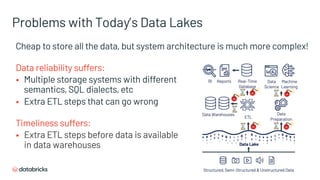 Timelier Making Data Timelier and More Reliable with Lakehouse Technology | PDF