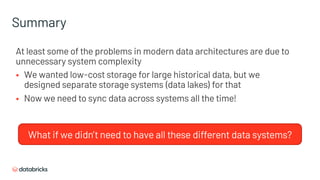 Timelier Making Data Timelier and More Reliable with Lakehouse Technology | PDF