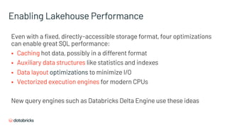 Timelier Making Data Timelier and More Reliable with Lakehouse Technology | PDF