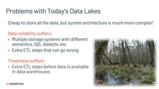 Making Data Timelier and More Reliable with Lakehouse Technology