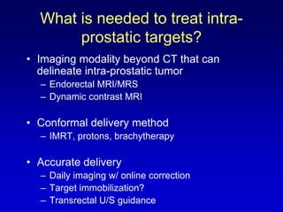 Future Developments In Radiation Therapy For Prostate Cancer | PDF