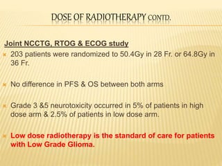TRIAL DETAILS CONTD.
 Study was started in Jan. 2005
 Amended in Feb. 2006 for post hoc determination of QOL,
neurologic...