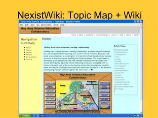 NexistWiki: Topic Map + Wiki
 