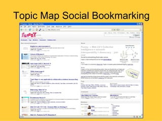 Topic Map Social Bookmarking
 