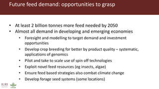 The future of farming and food
