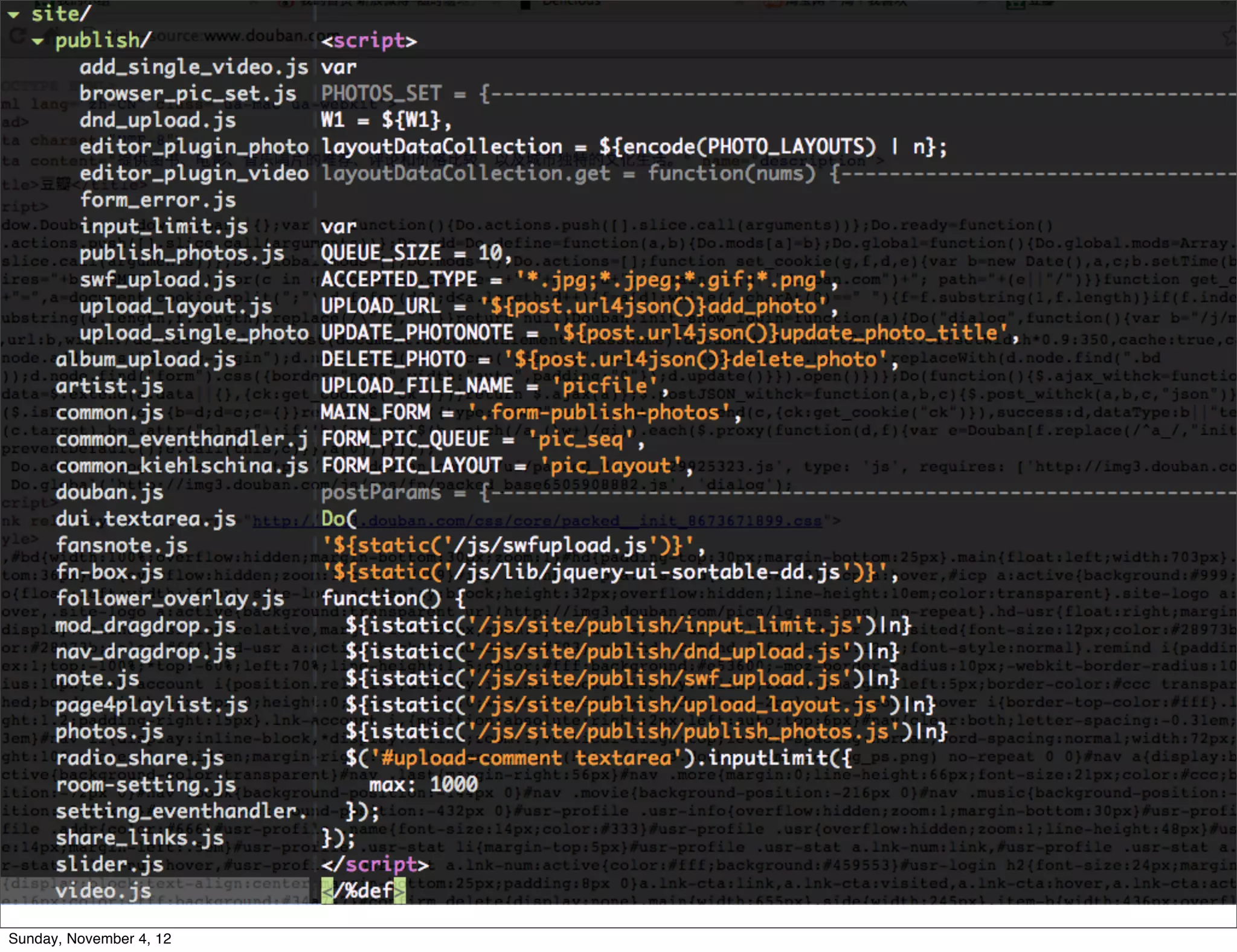 Sunday, November 4, 12
 