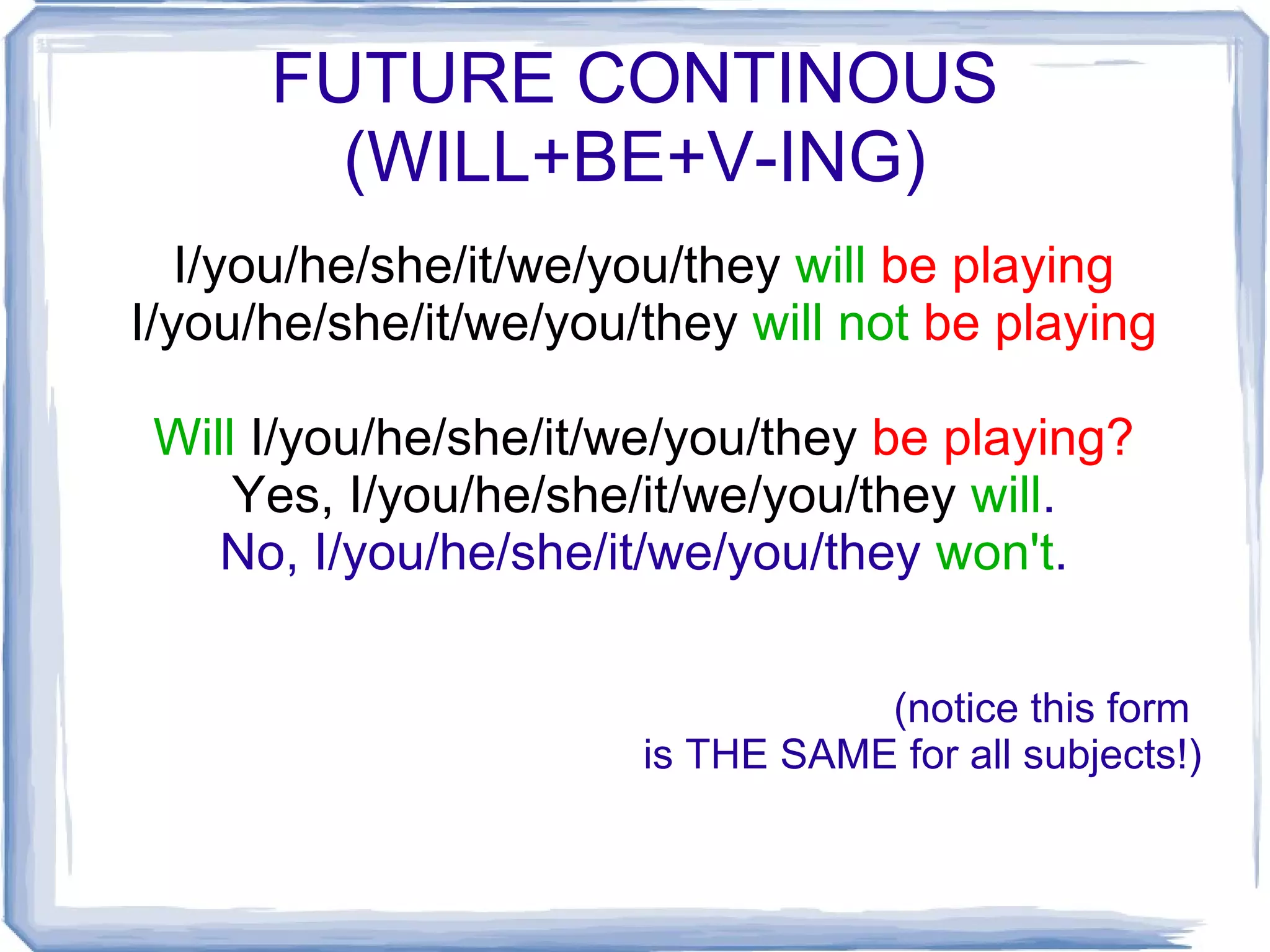 Uses of will Sudden decissions: 