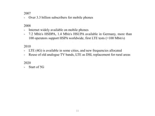 Future Generation of Mobile and Satellite Communication Technology | PPTX