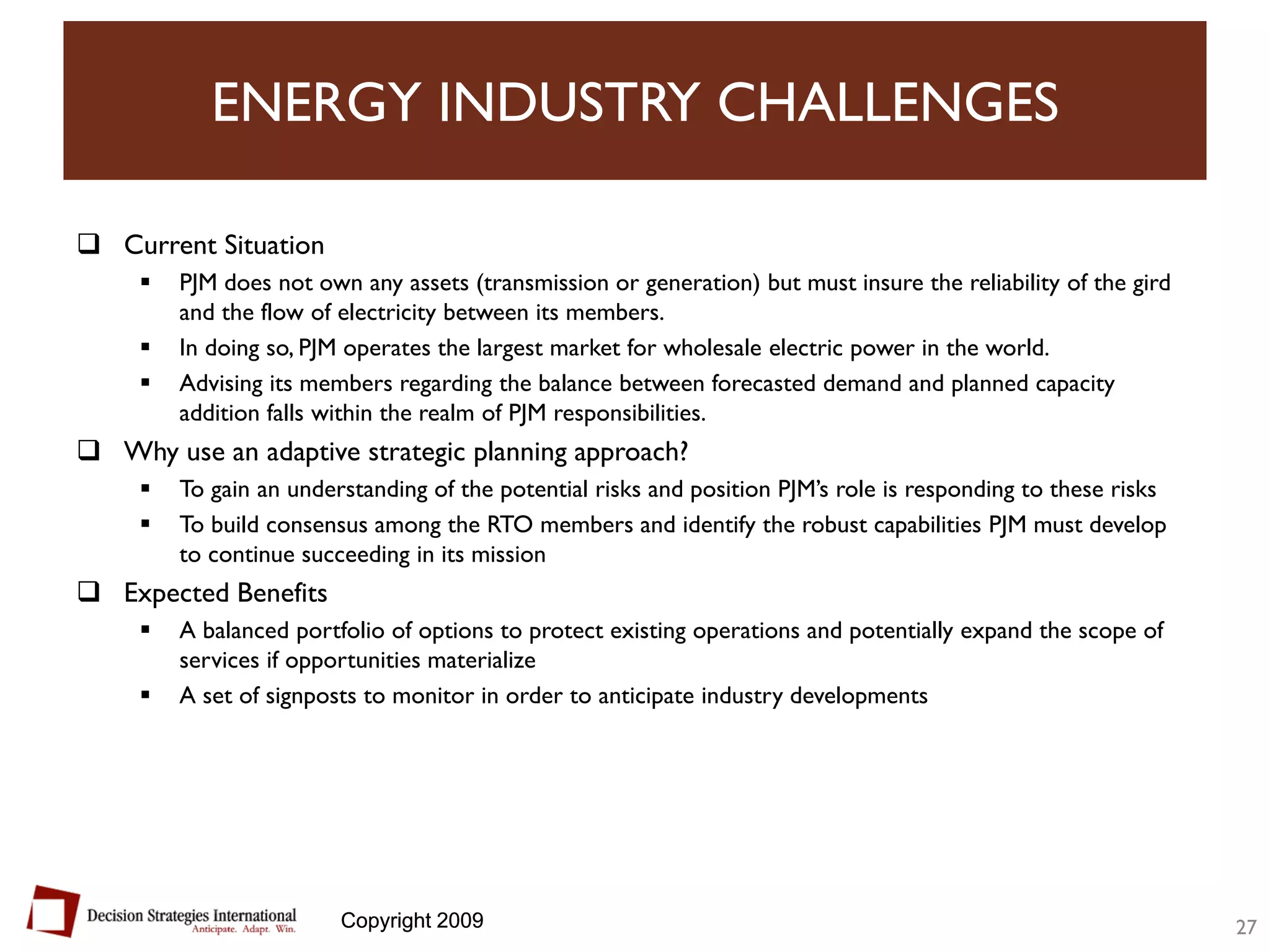 Future of the U.S. Energy Grid