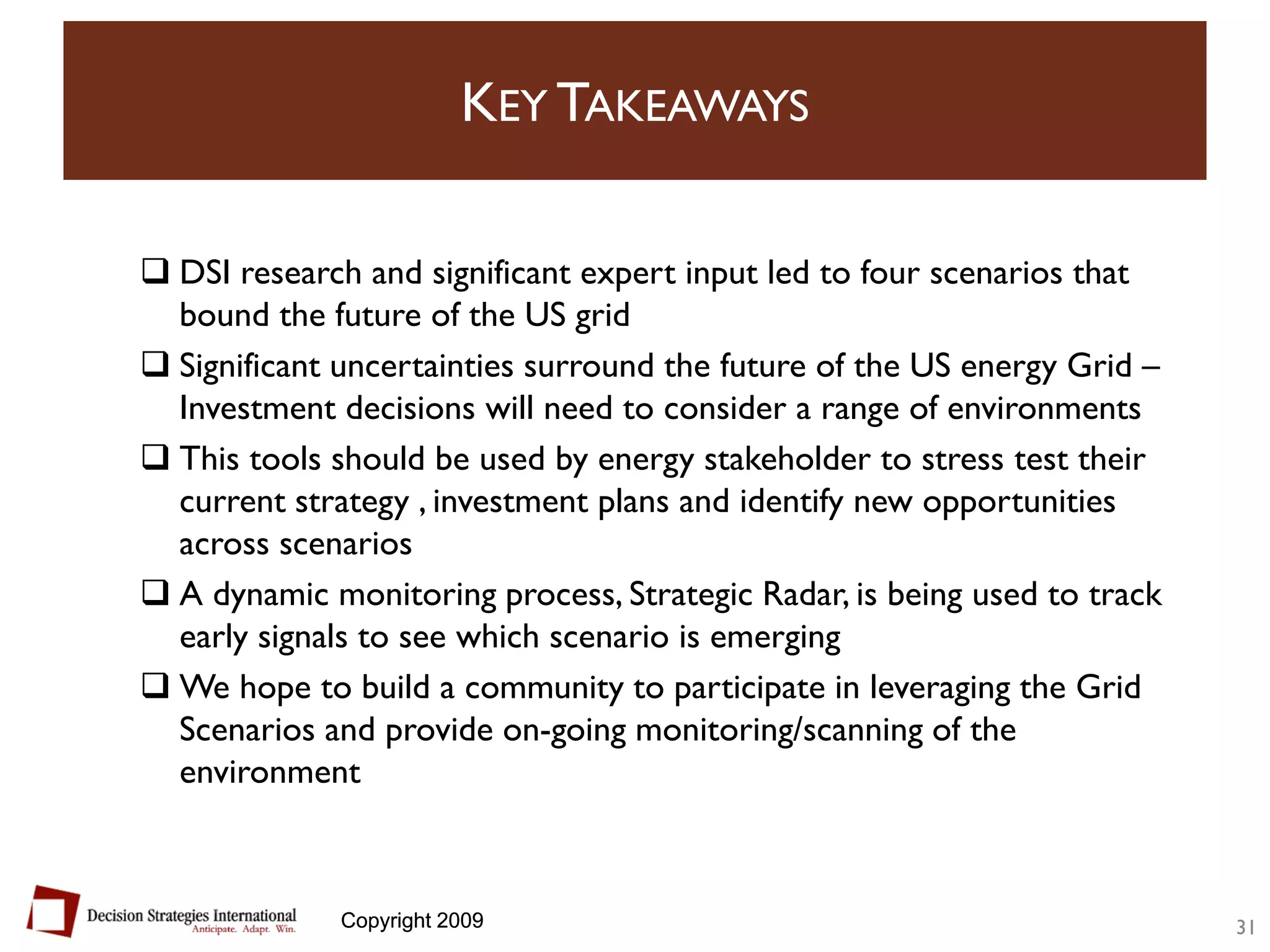 Future of the U.S. Energy Grid