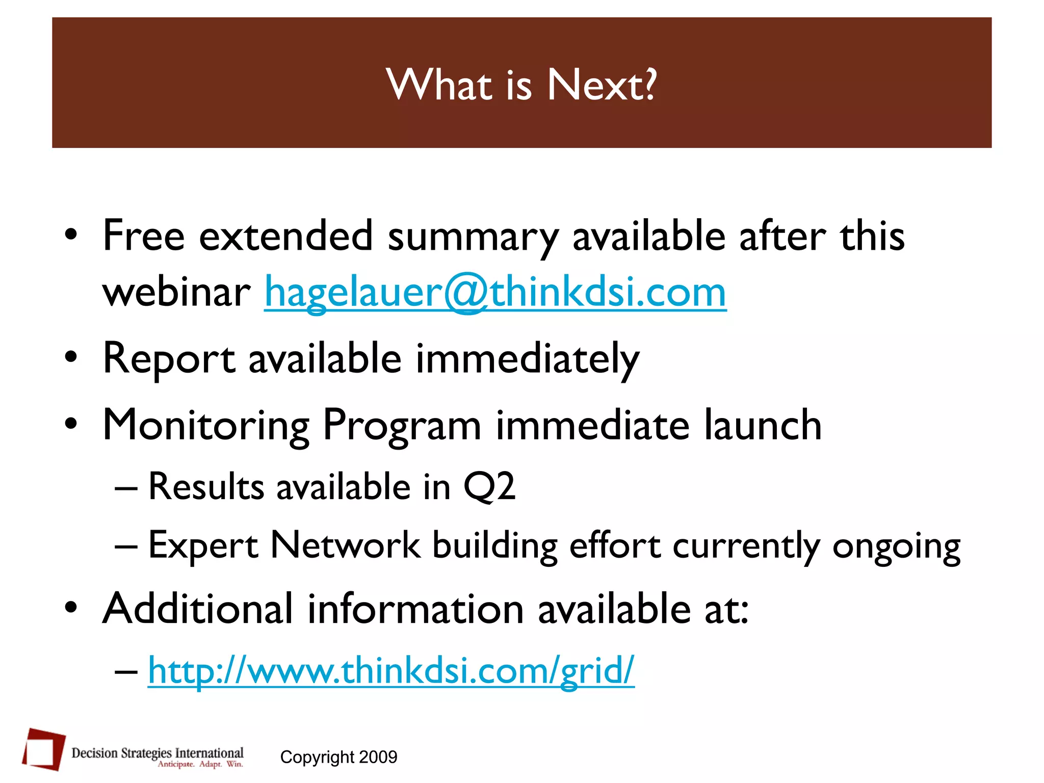 Future of the U.S. Energy Grid