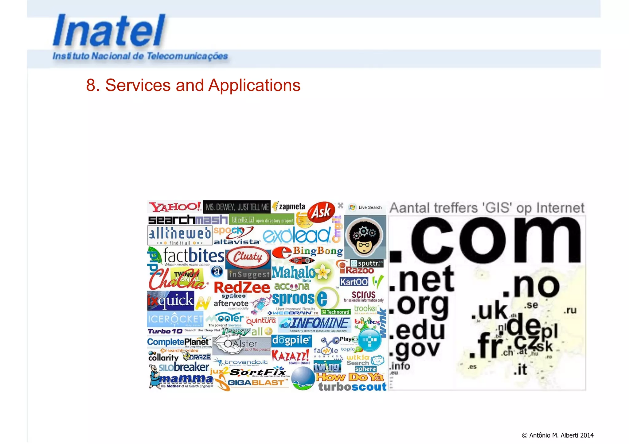 © Antônio M. Alberti 2014 
8. Services and Applications 
 