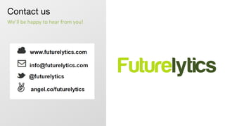 Contact us
We’ll be happy to hear from you!
 