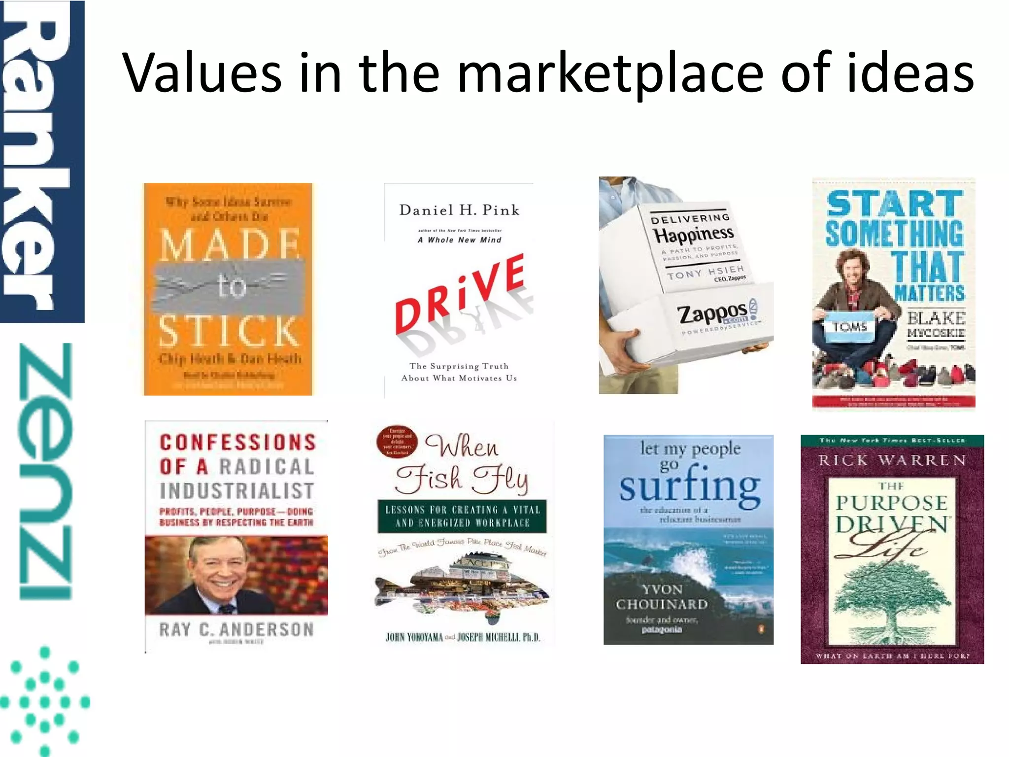 Values in the marketplace of ideas

 
