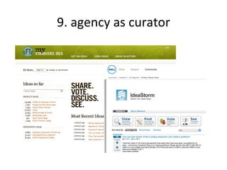 9. agency as curator 