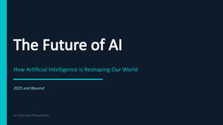 The Future of AI: Transforming Industries and Society by 2032 | PPTX