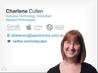 twitter.com/chacullen 
Echarlenec@spectronics.com.au  