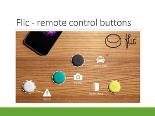 Flic -remote control buttons  