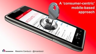 ENG.IT
Titolo / sottotitolo A ‘consumer-centric’
mobile-based
approach
Massimo Canducci - @mcanducci
 
