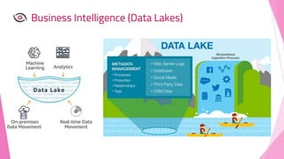 Business Intelligence (Data Lakes)
 