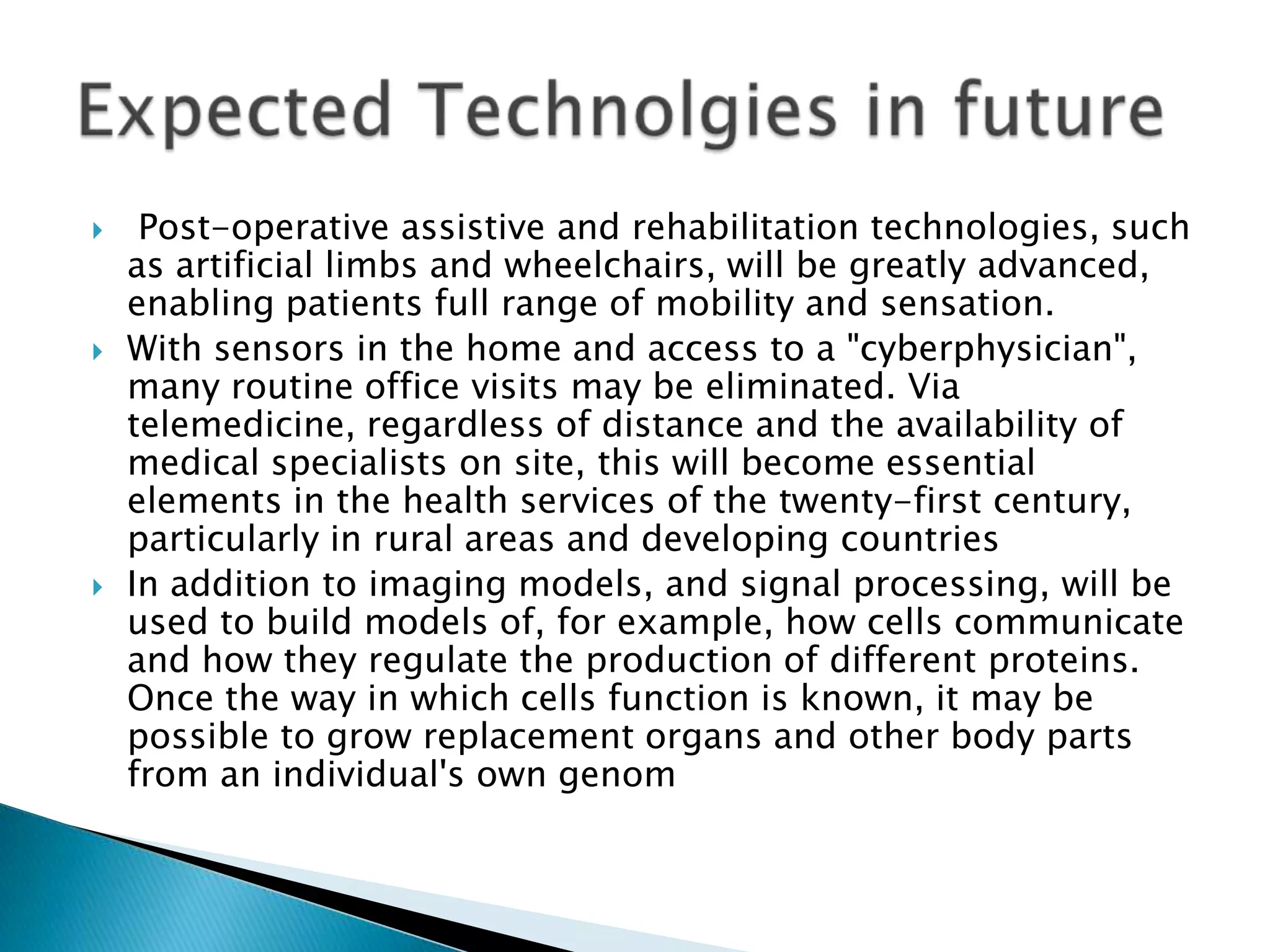 Future of biomedical instrumentation | PPTX