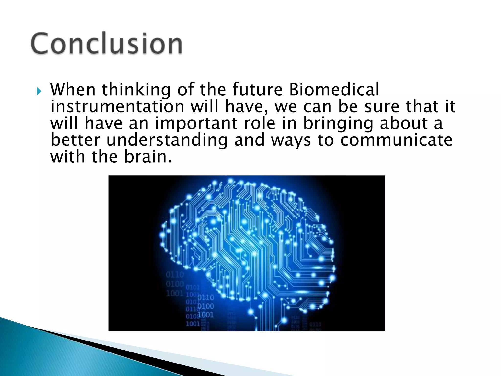 Future of biomedical instrumentation | PPTX