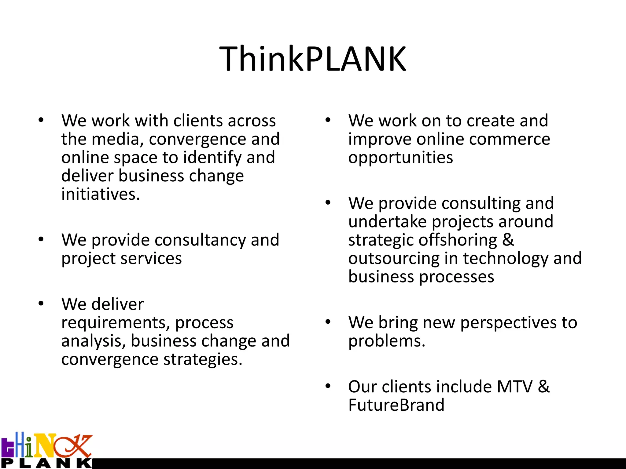 Industry & business Response So What Do You Need To Survive & Prosper?