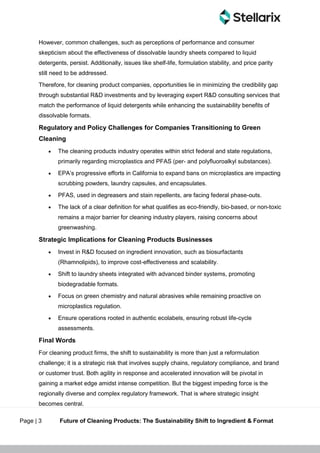 Future of Cleaning Products- The Sustainability Shift to Ingredient ...
