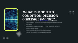 Future of Code Coverage with MCDC in Model-Based Testing.pptx