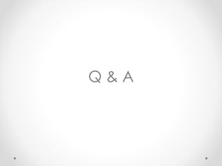 Q&A
 