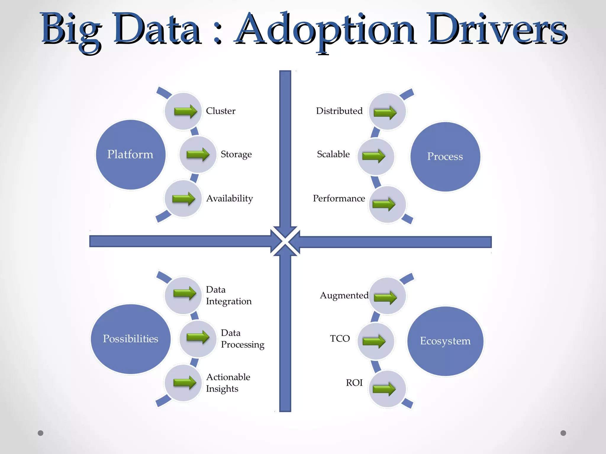 Big Data : Adoption Drivers
 