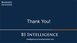 Thank You!
intelligence.businessinsider.com
 