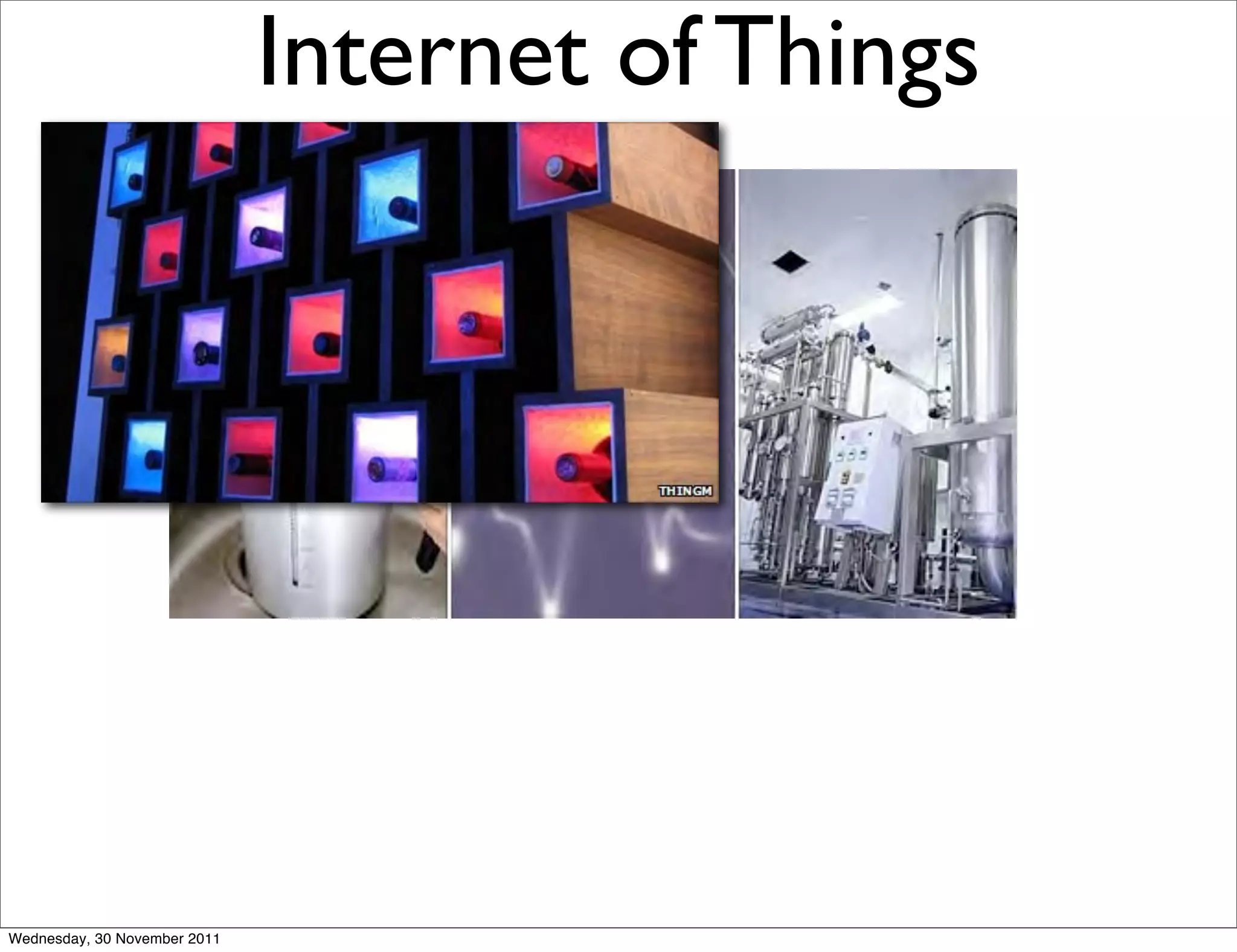 Internet of Things




Wednesday, 30 November 2011
 
