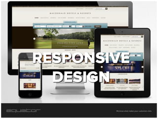 We know what makes your customers click.
 