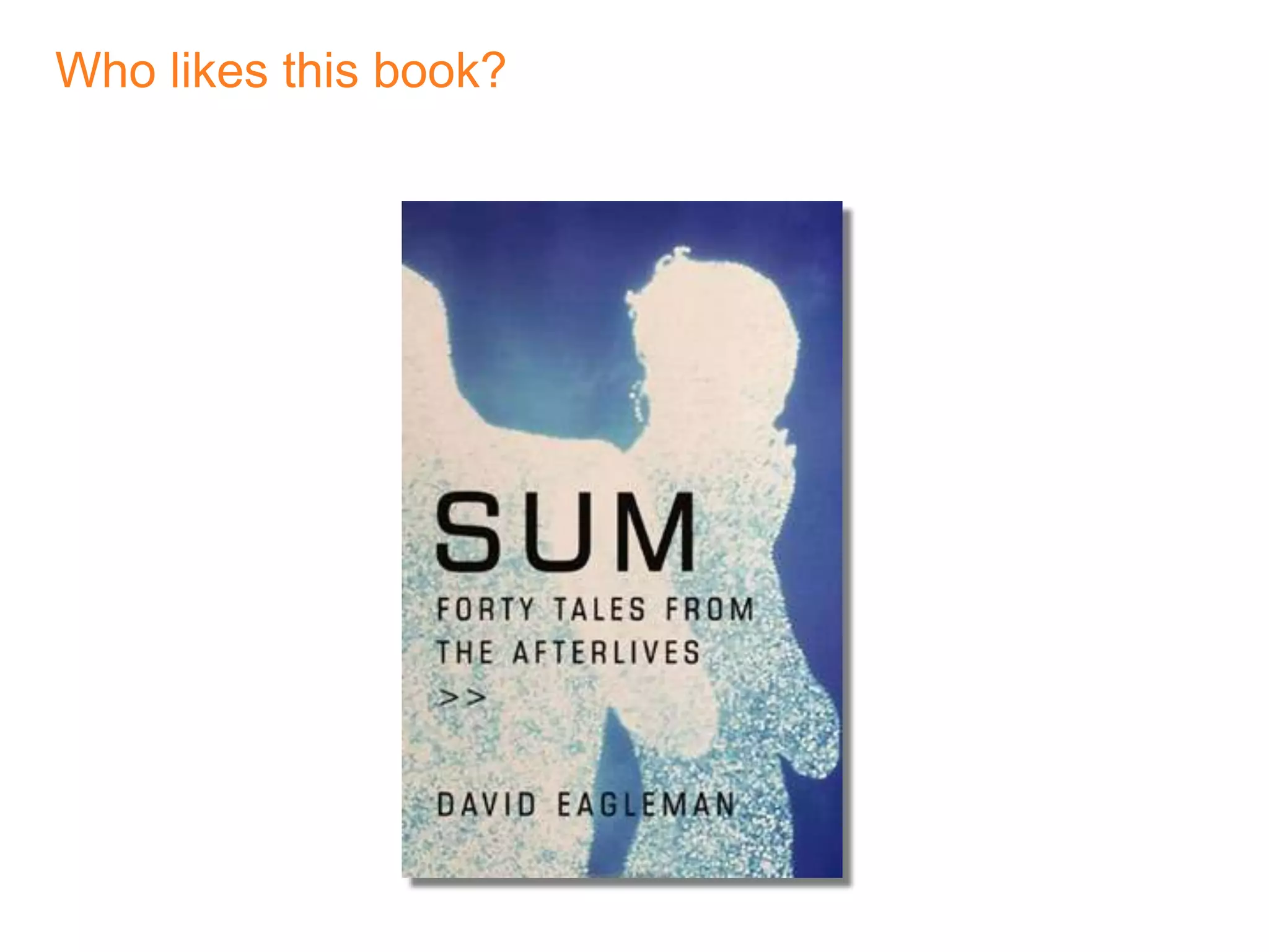 Who likes this book?