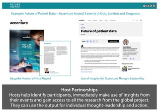 Host Partnerships
Hosts help identify participants, immediately make use of insights from
their events and gain access to ...