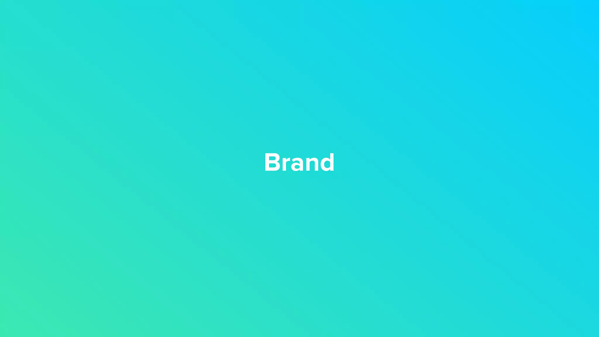 Brand
 