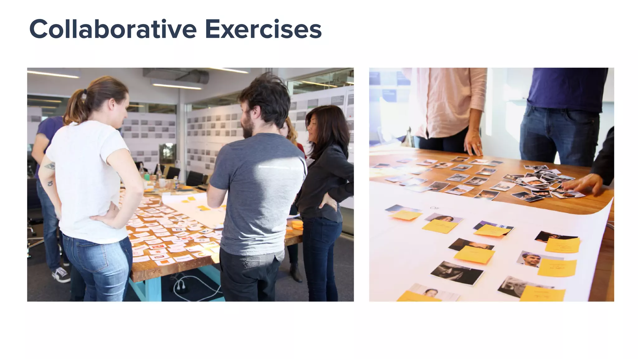 Collaborative Exercises
 