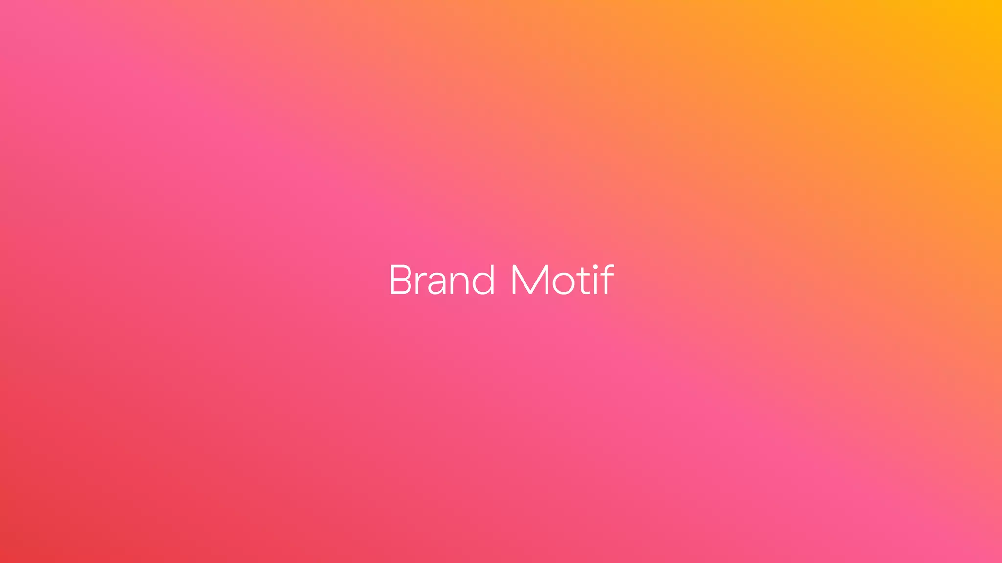 Brand Motif
 