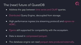 The Future of Fast Databases: Lessons from a Decade of QuestDB | PDF