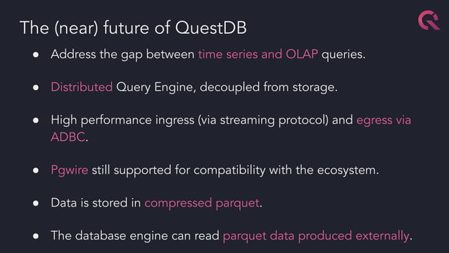The Future of Fast Databases: Lessons from a Decade of QuestDB | PDF