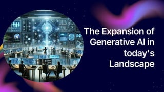 Past, Present and Future of Generative AI | PPTX