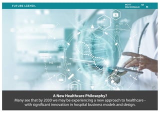A New Healthcare Philosophy?
Many see that by 2030 we may be experiencing a new approach to healthcare -
with significant ...
