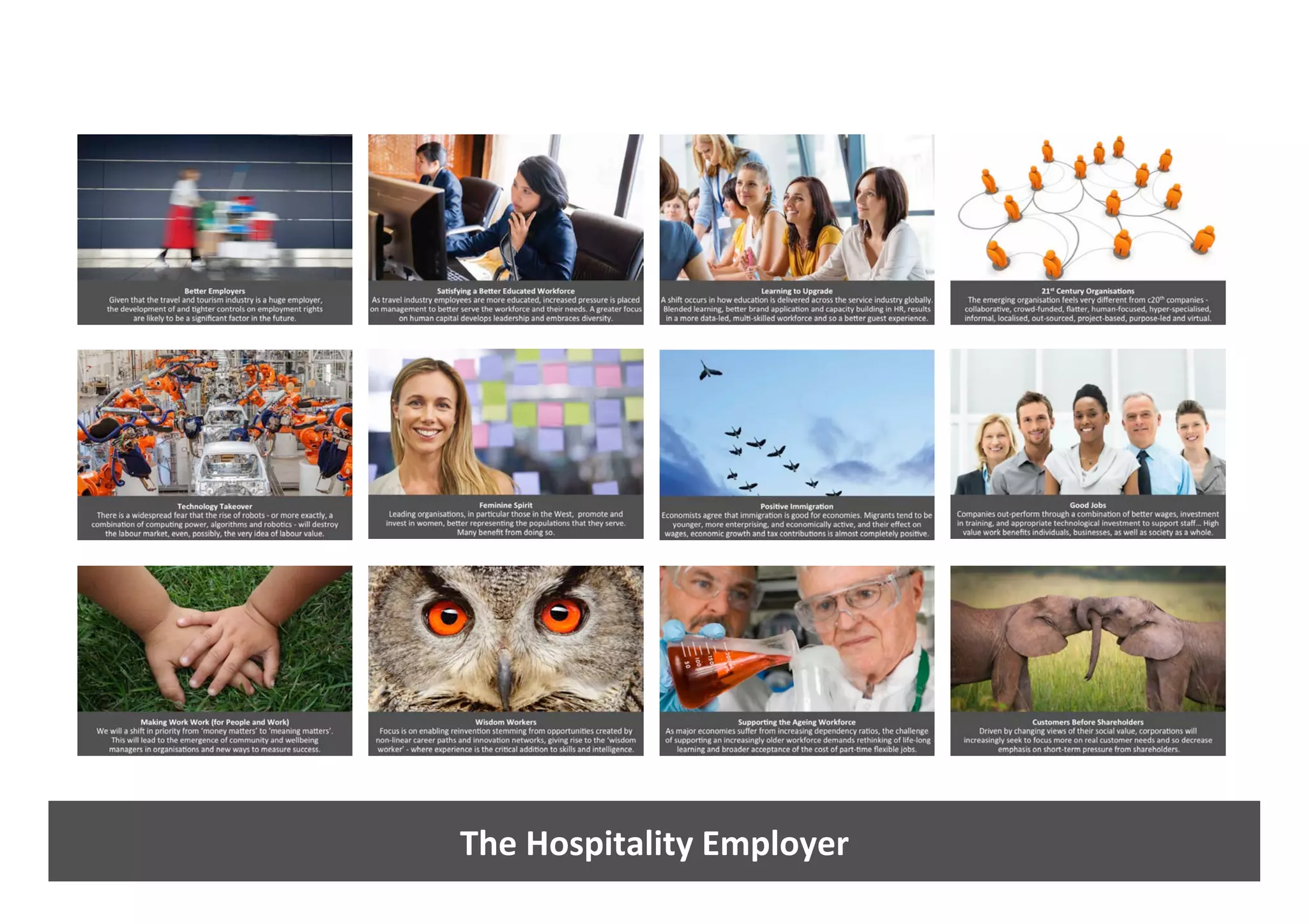 The	Hospitality	Employer	
 