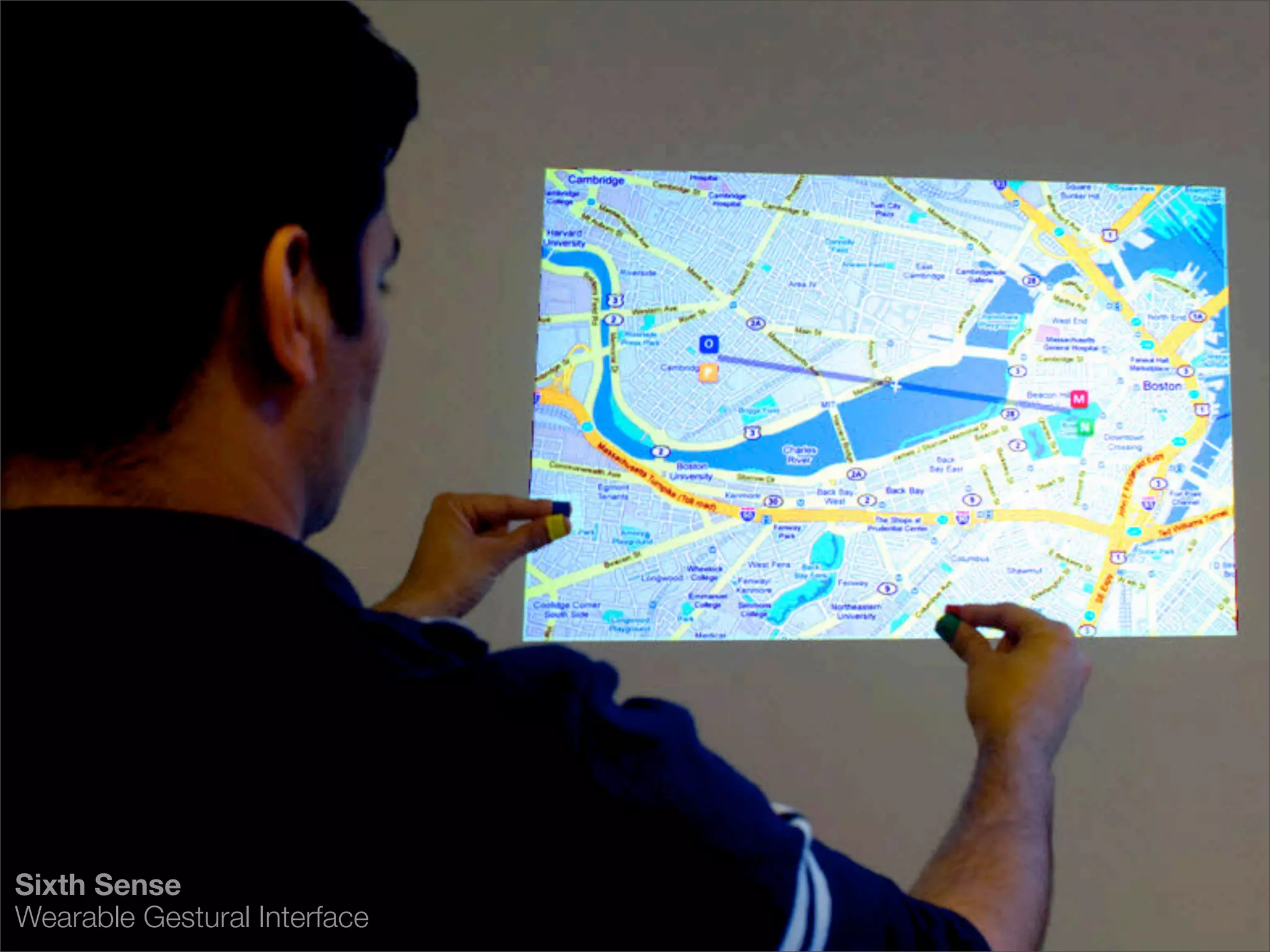 Sixth Sense
Wearable Gestural Interface
 