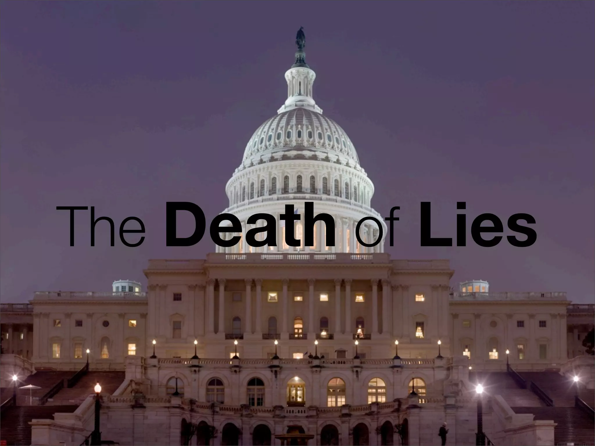 The Death of Lies
 