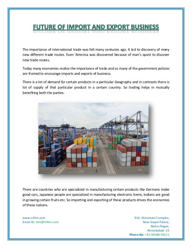 imports business